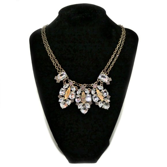 Vintage Necklace Stunning Piece Large Stones - Picture 3 of 4